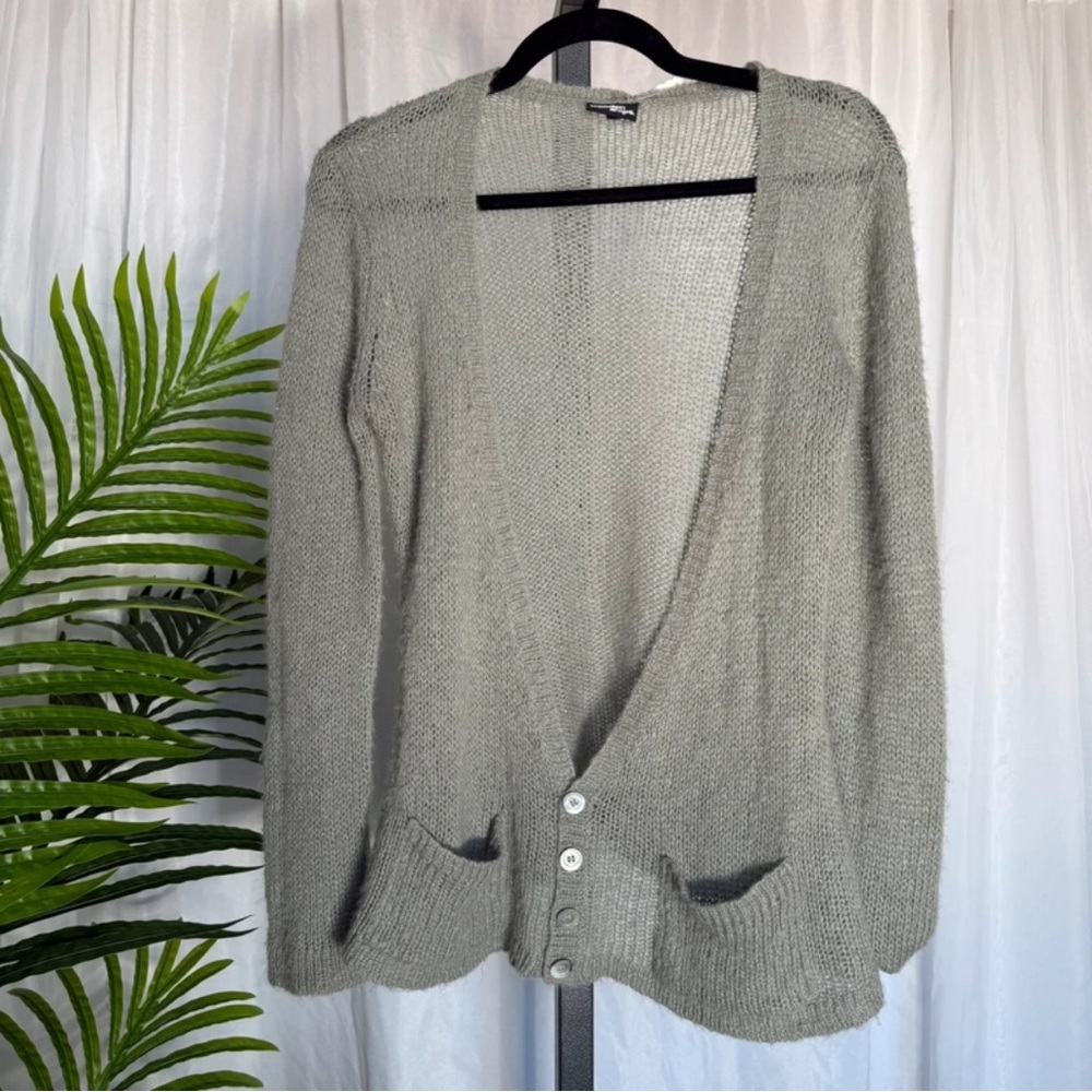 Wooden Ships Women's Cardigan in Soft Gray